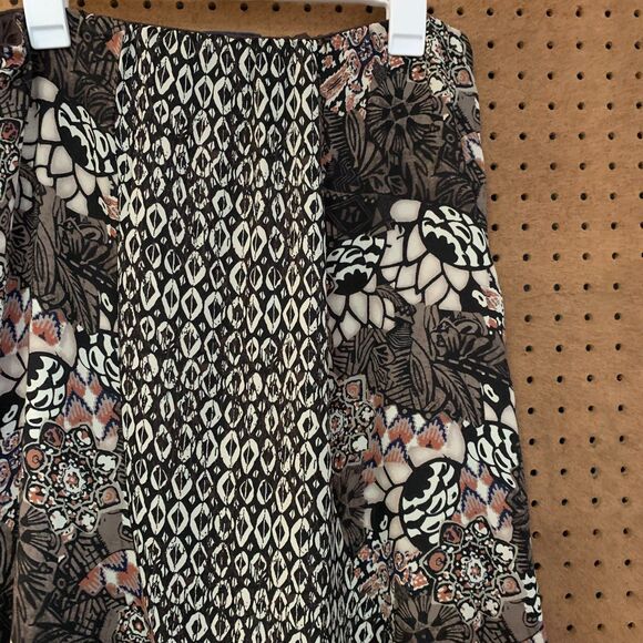 Midi Skirt Dark Academia Whimsygoth Goth Fairy Floral Christopher & Banks Small - Picture 3 of 6